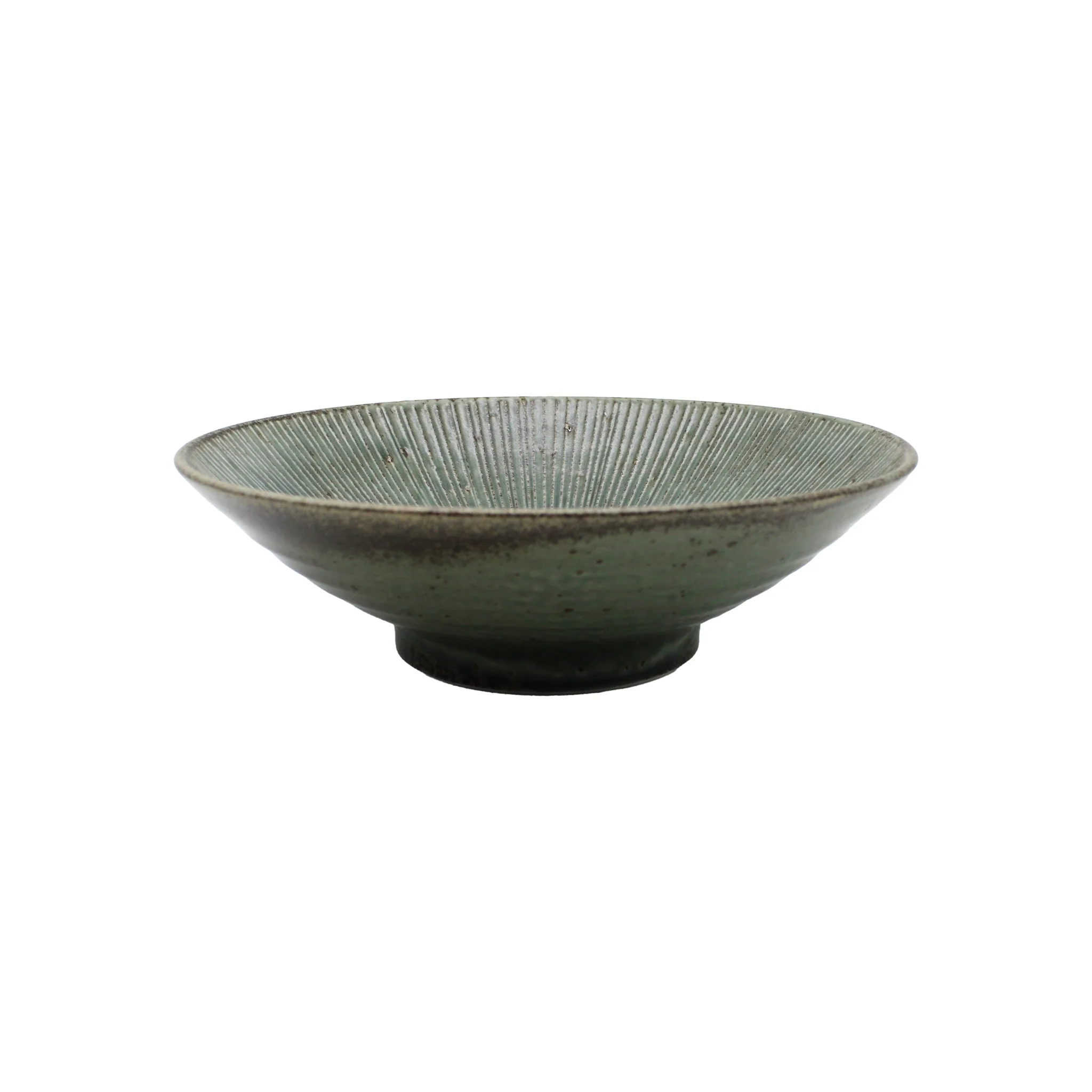 Ramen Bowl - Etched Green Lines - Image 4