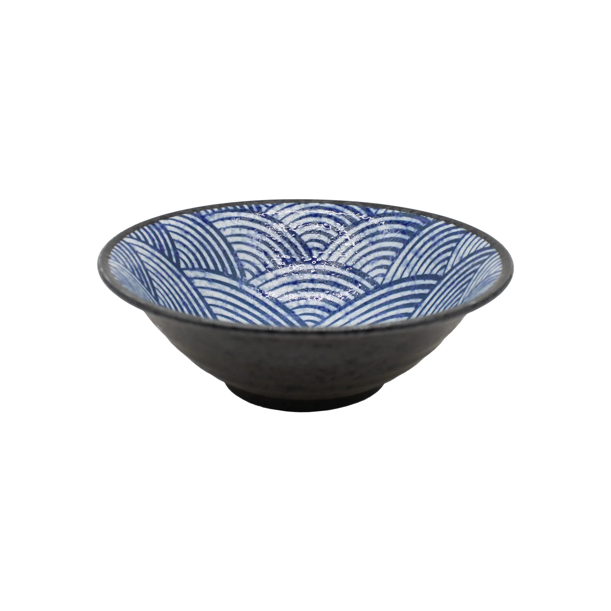 Ramen Bowl - Japanese Wave 'Seikaiha'
