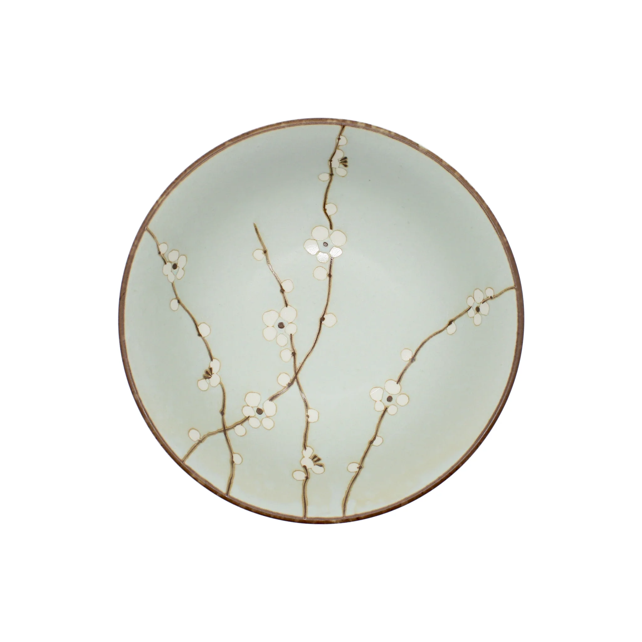 Ramen Bowl - Light Green Cherry Blossom - Image 2