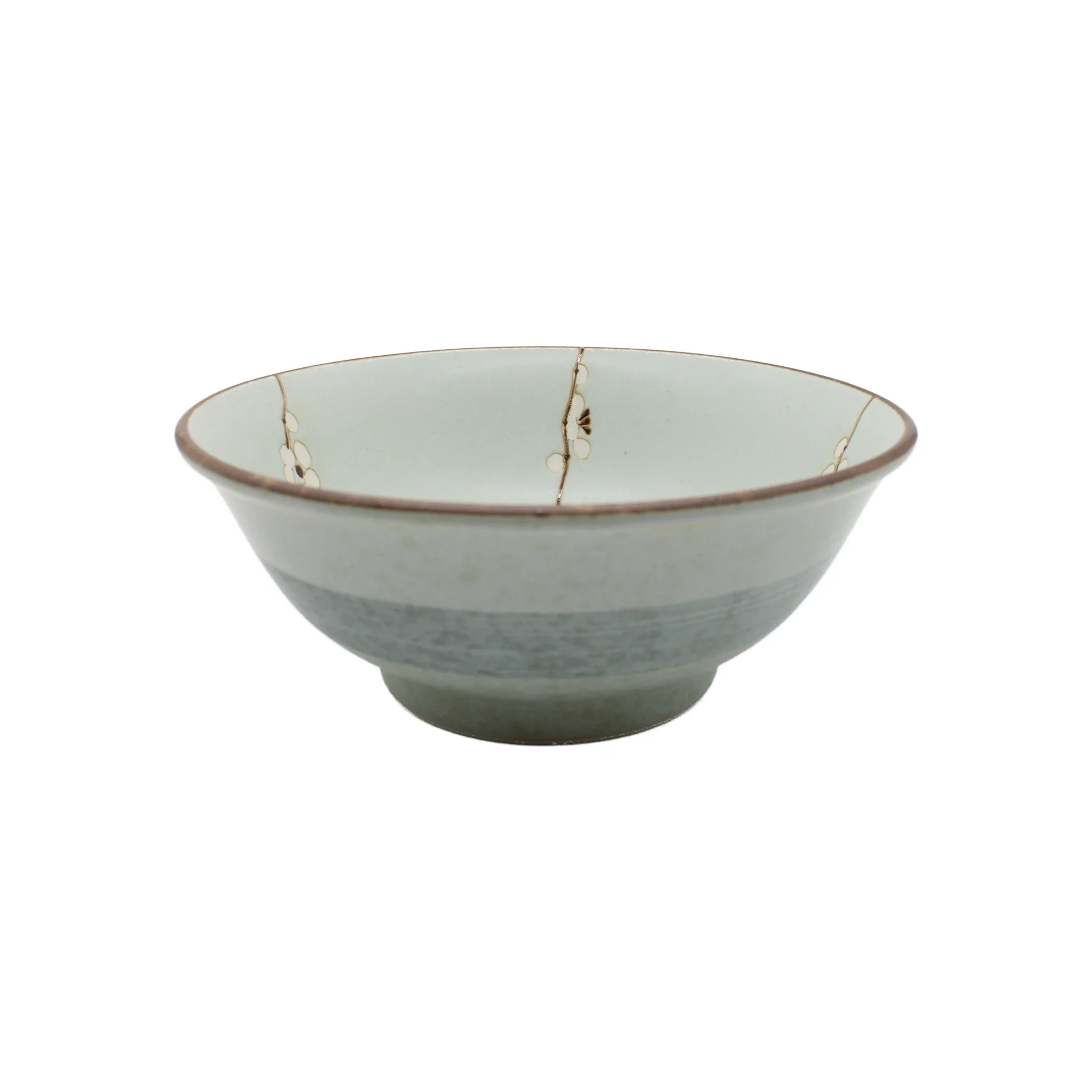 Ramen Bowl - Light Green Cherry Blossom - Image 4