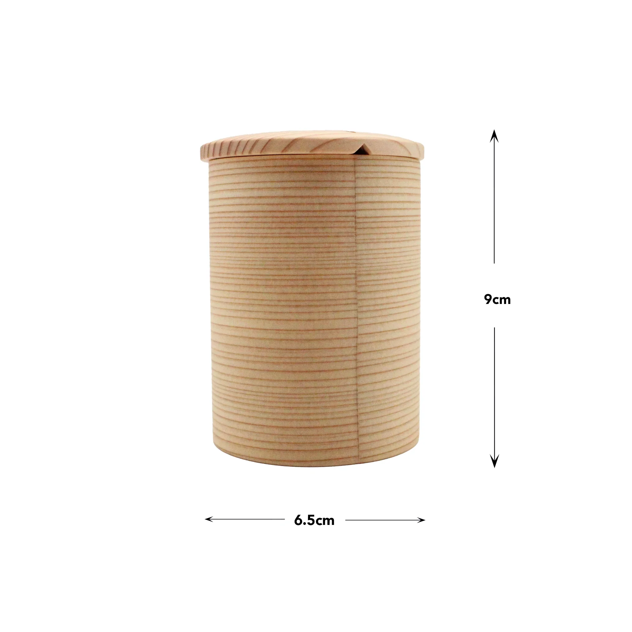 Sake Bottle - Bent Cedar Wood - Image 3