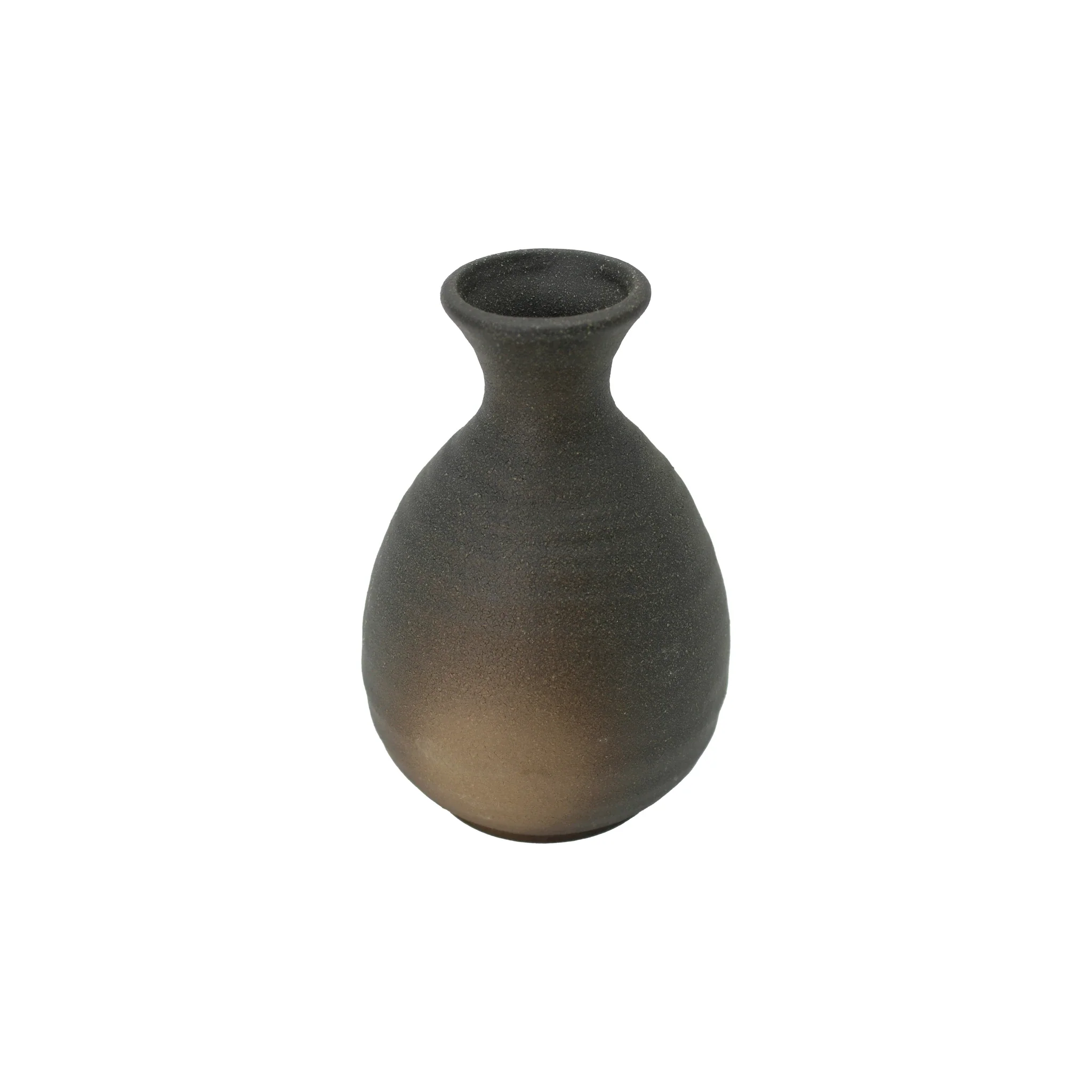 Sake Carafe - Black Bizen - Image 2