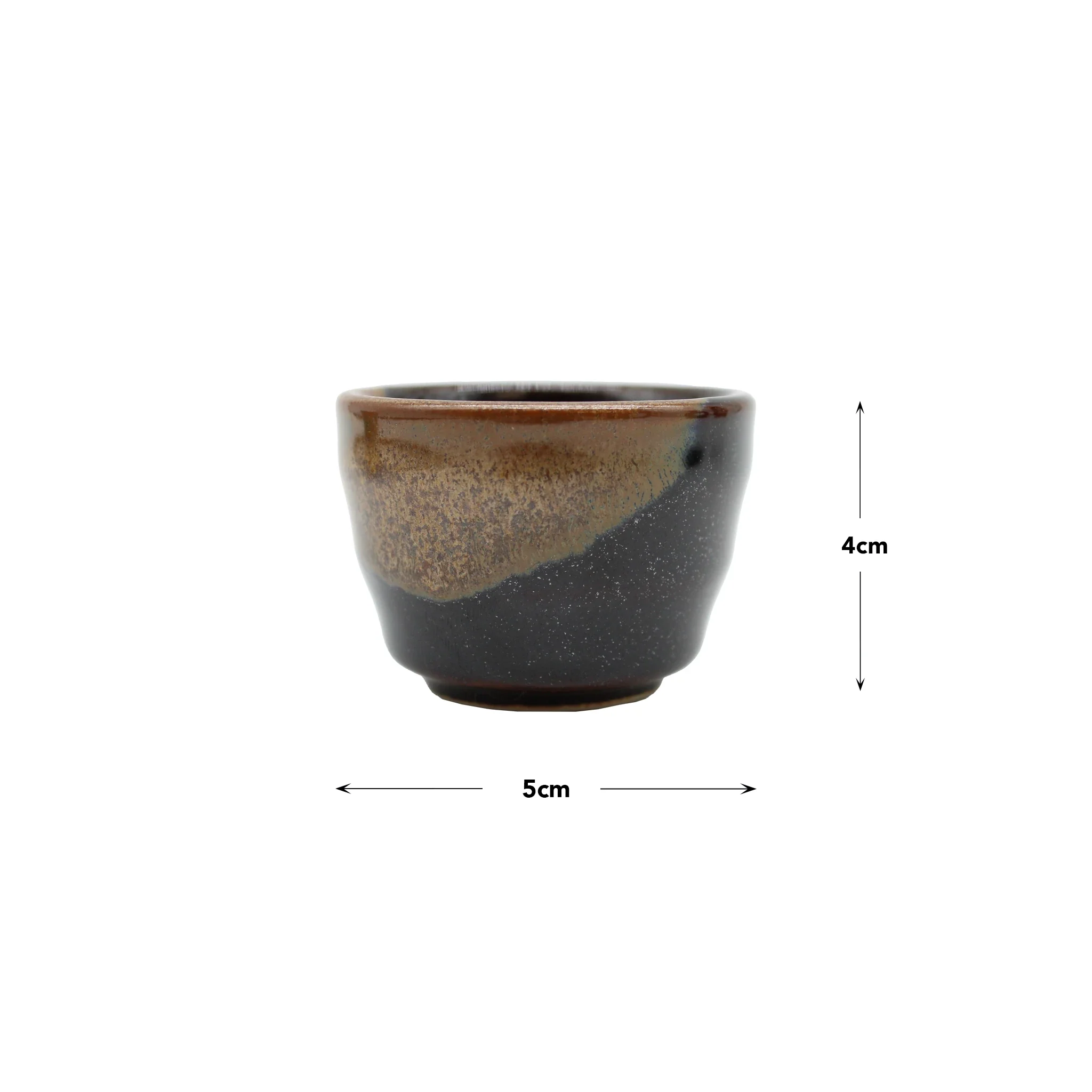 Sake Cup - Chestnut Brown - Image 2
