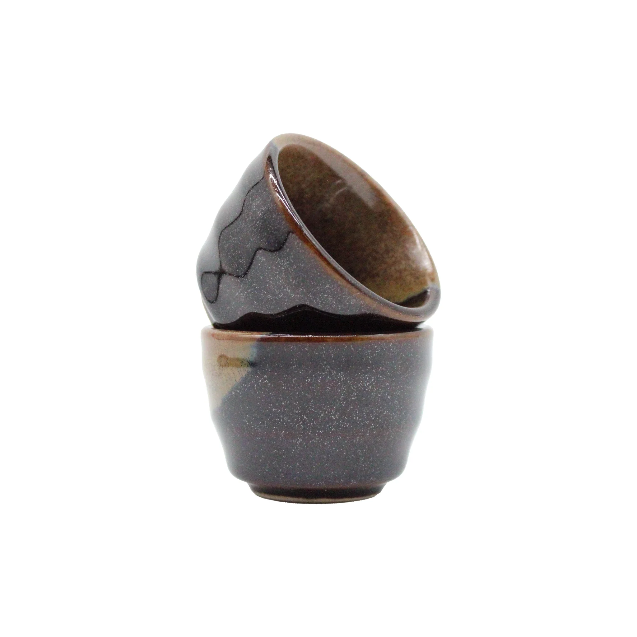 Sake Cup - Chestnut Brown - Image 4