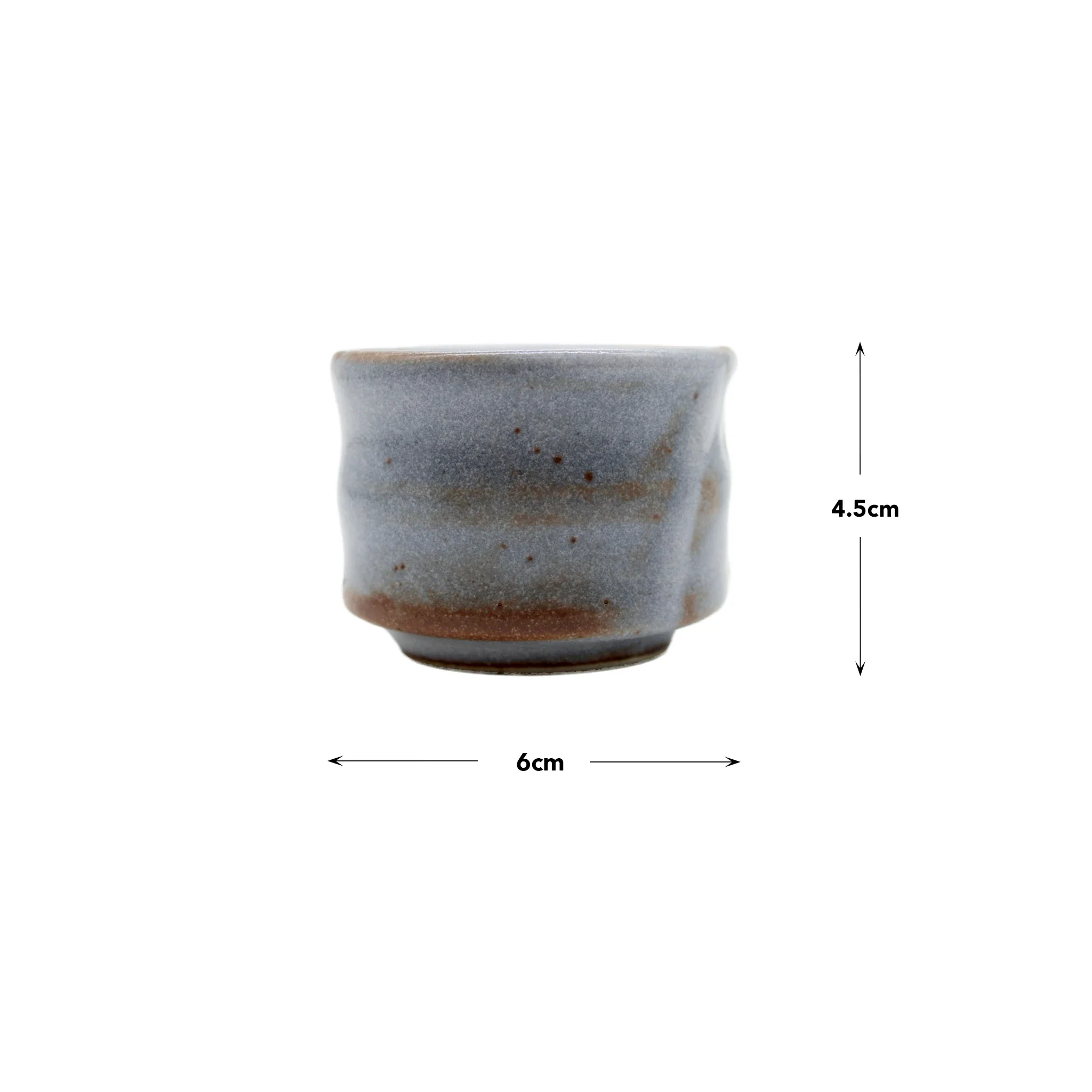Sake Cup - White Cloud - Image 3