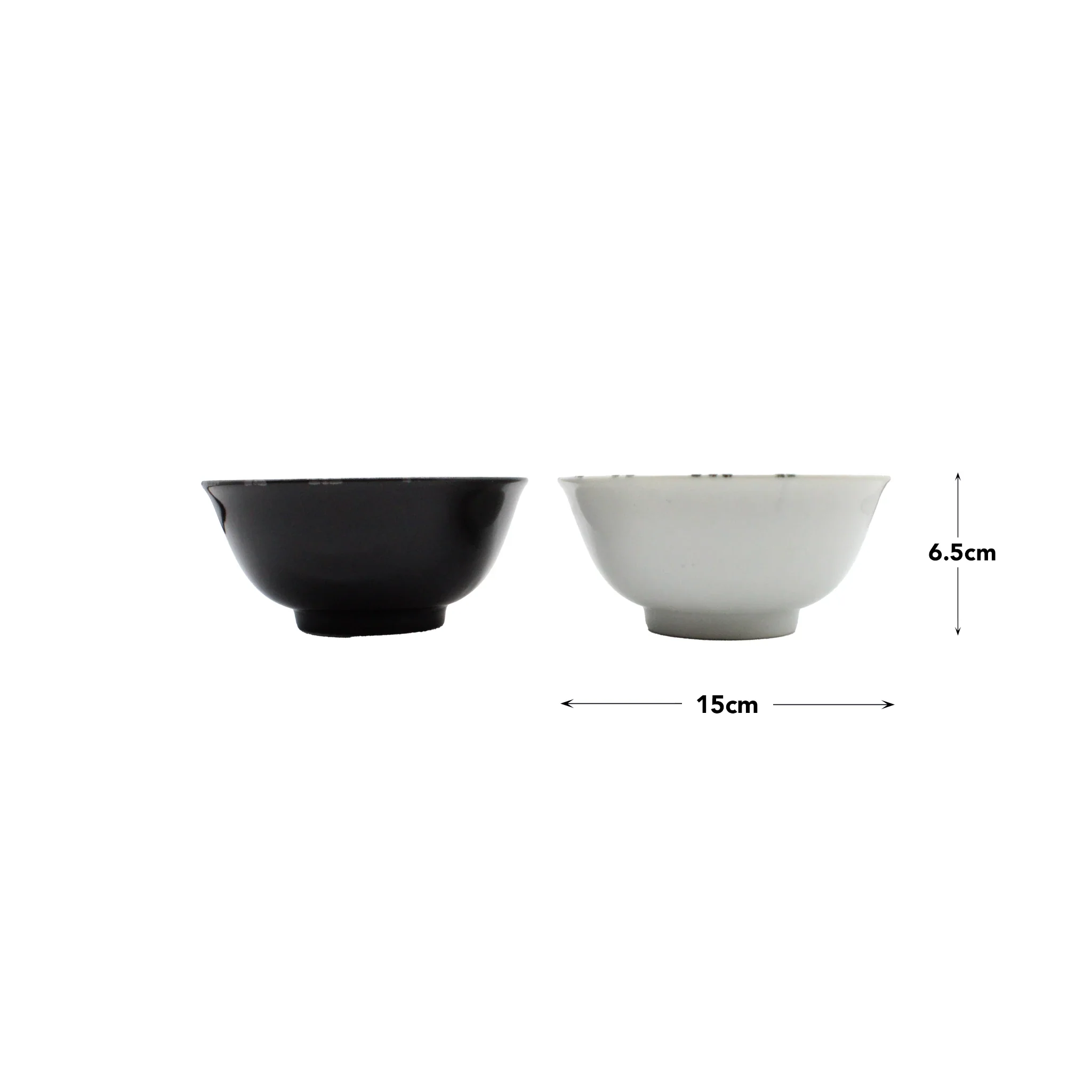 Sakura Blossom Bowls Gift Set – Black & White - Image 4