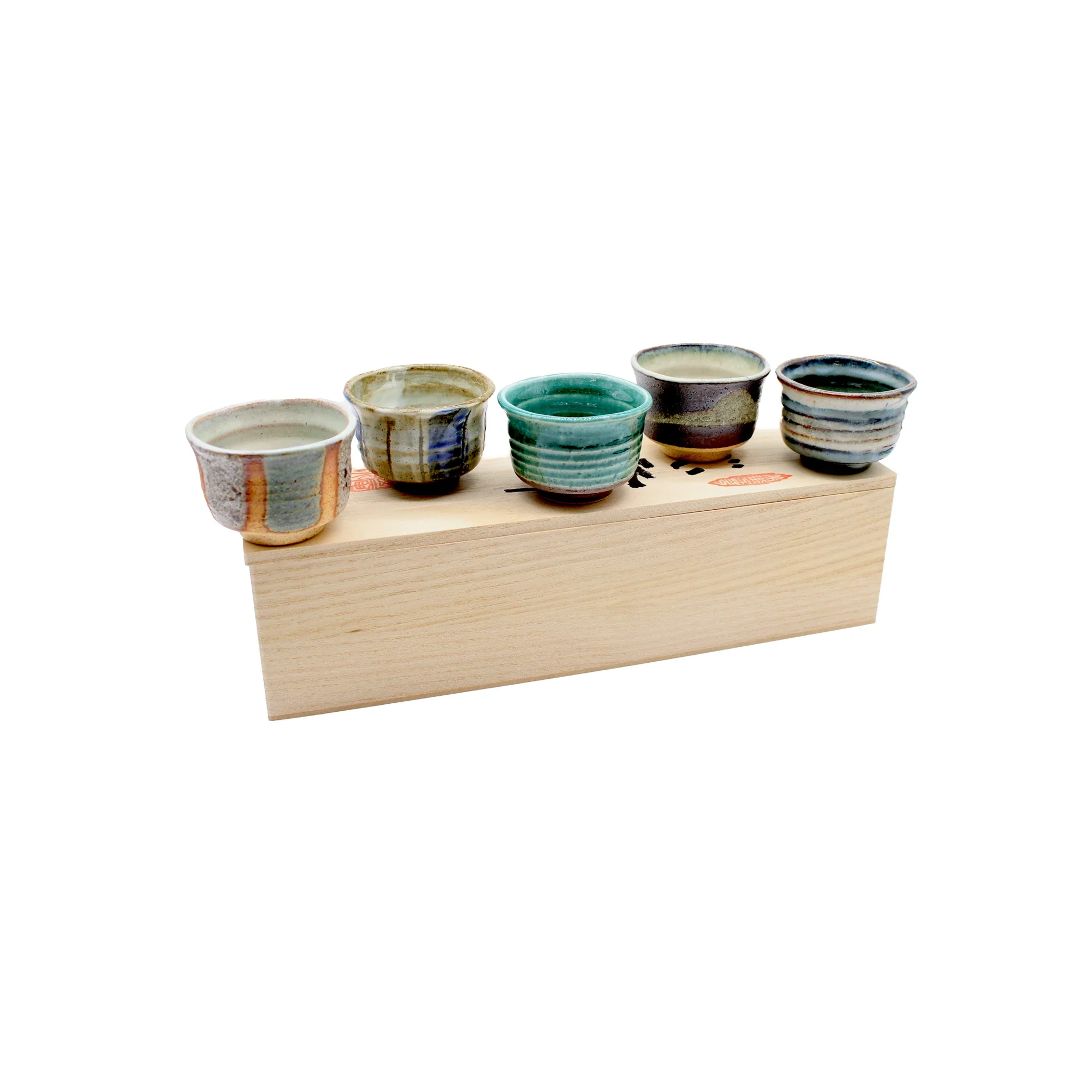 Ochoko Sake Cups - Set of 5 - Image 3