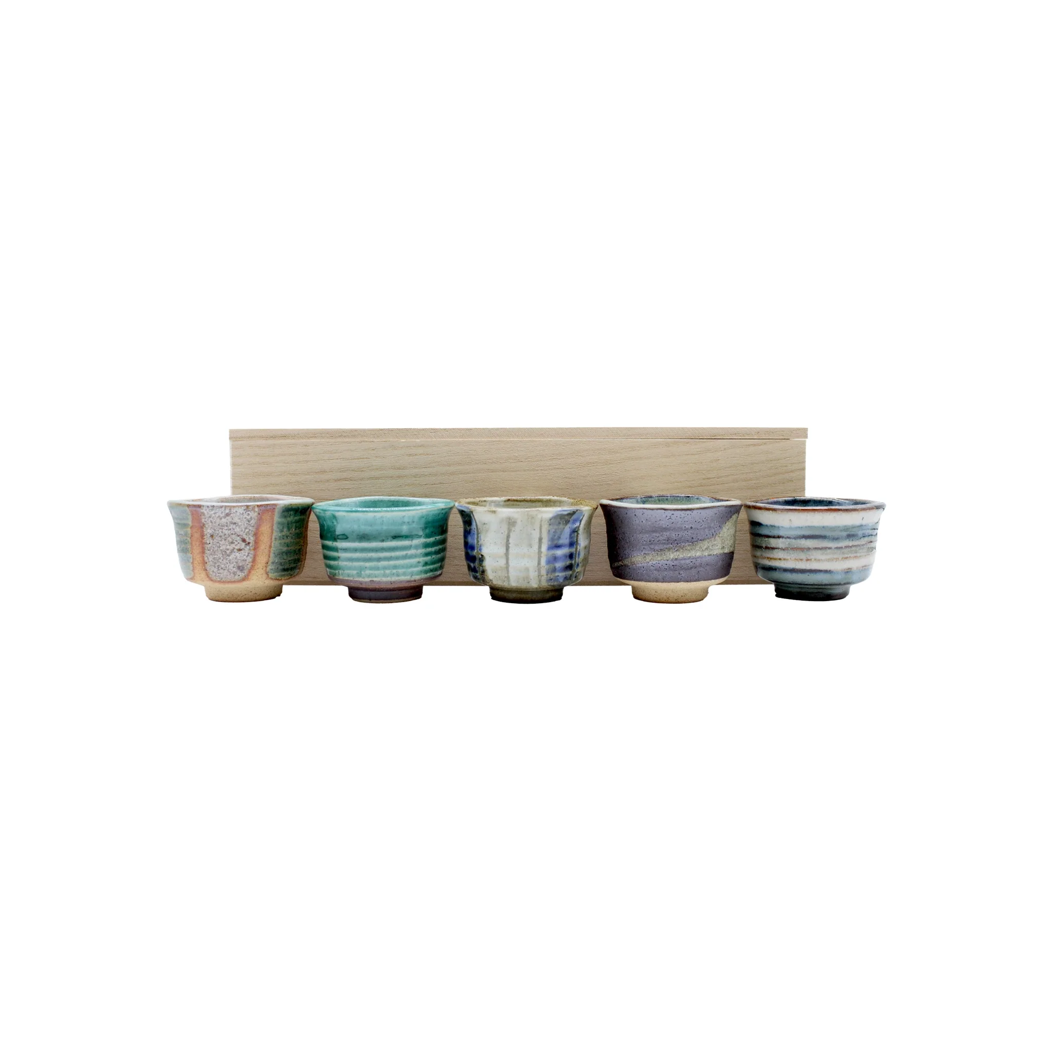 Ochoko Sake Cups - Set of 5 - Image 7