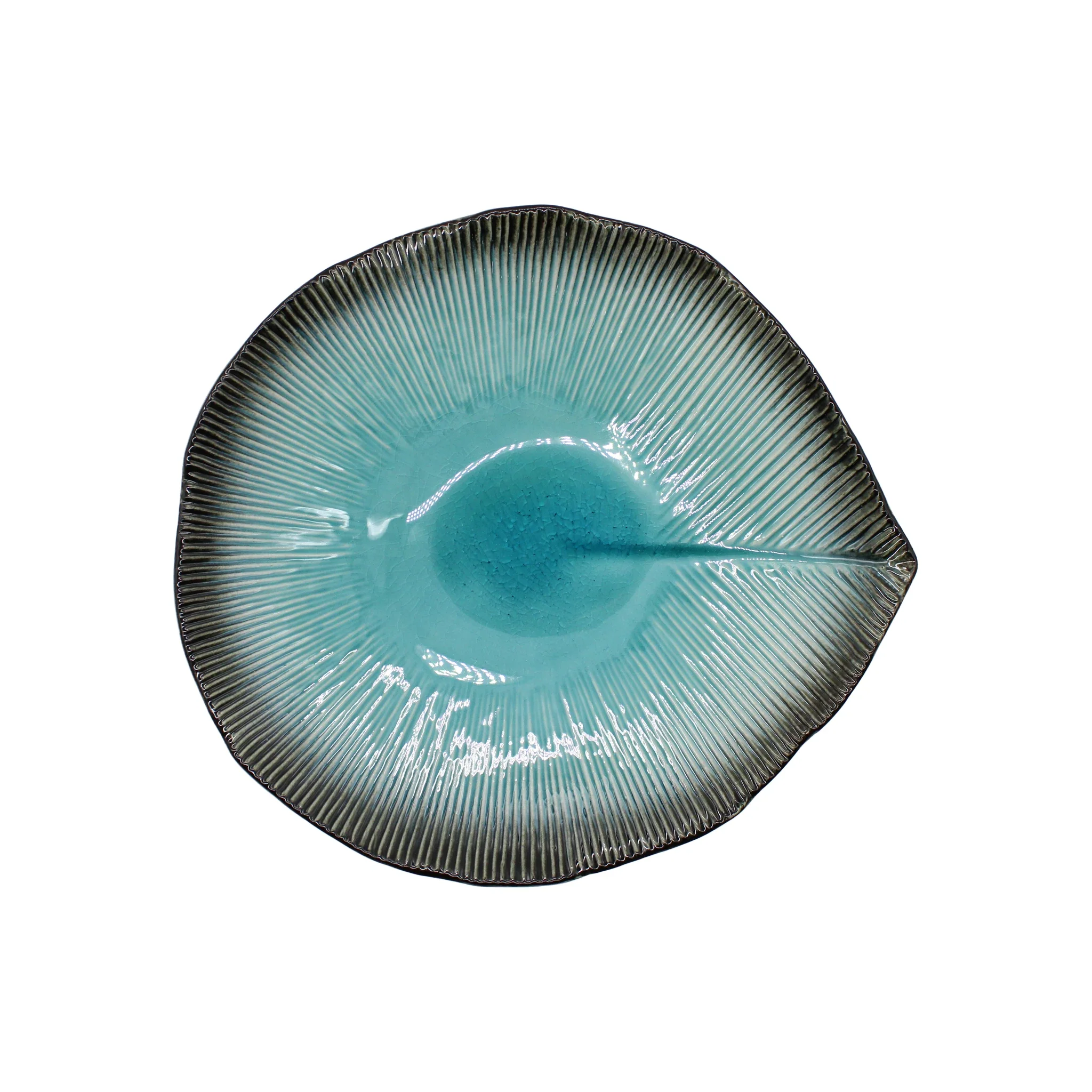 Shallow Serving Bowl - Sky Blue - Image 3