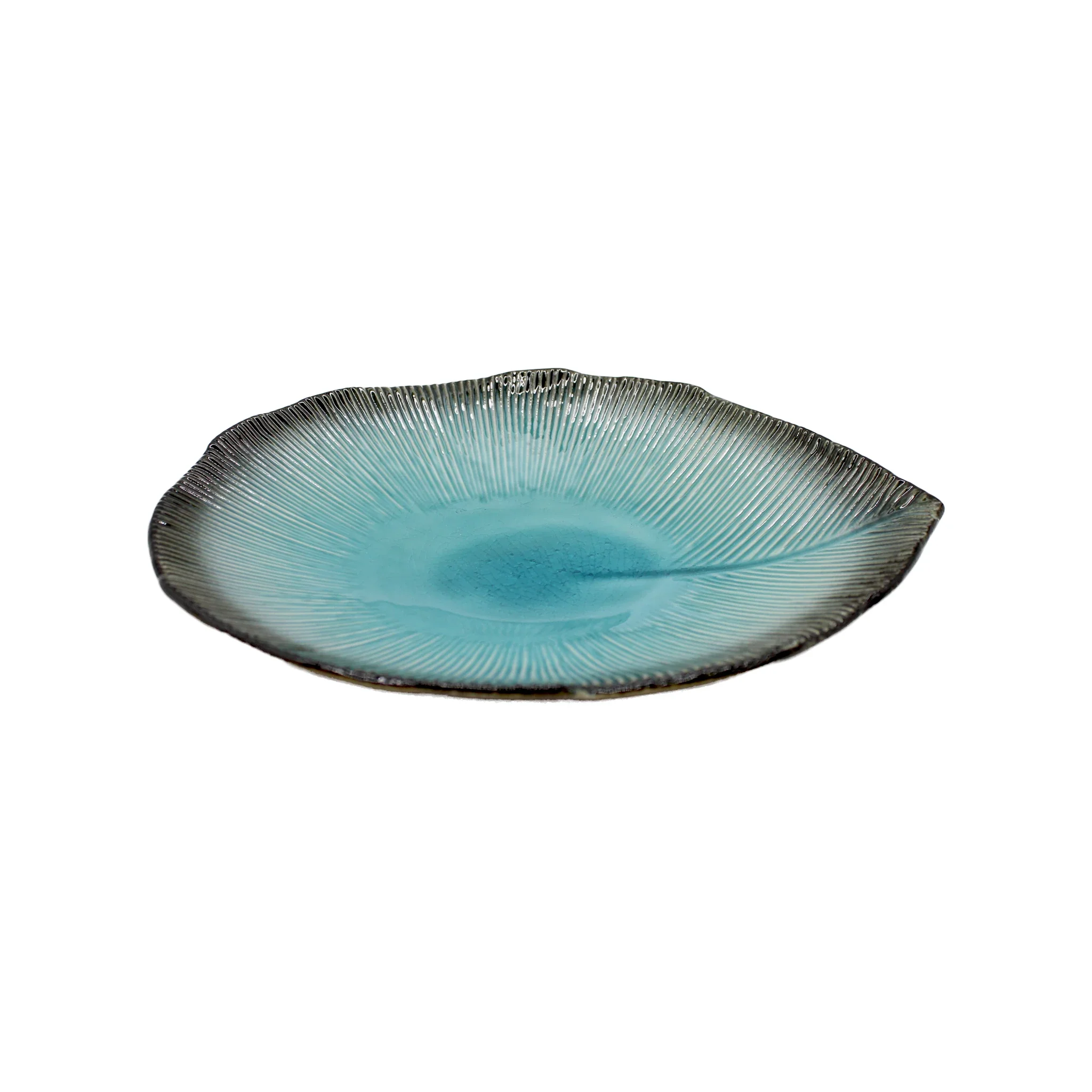 Shallow Serving Bowl - Sky Blue - Image 4
