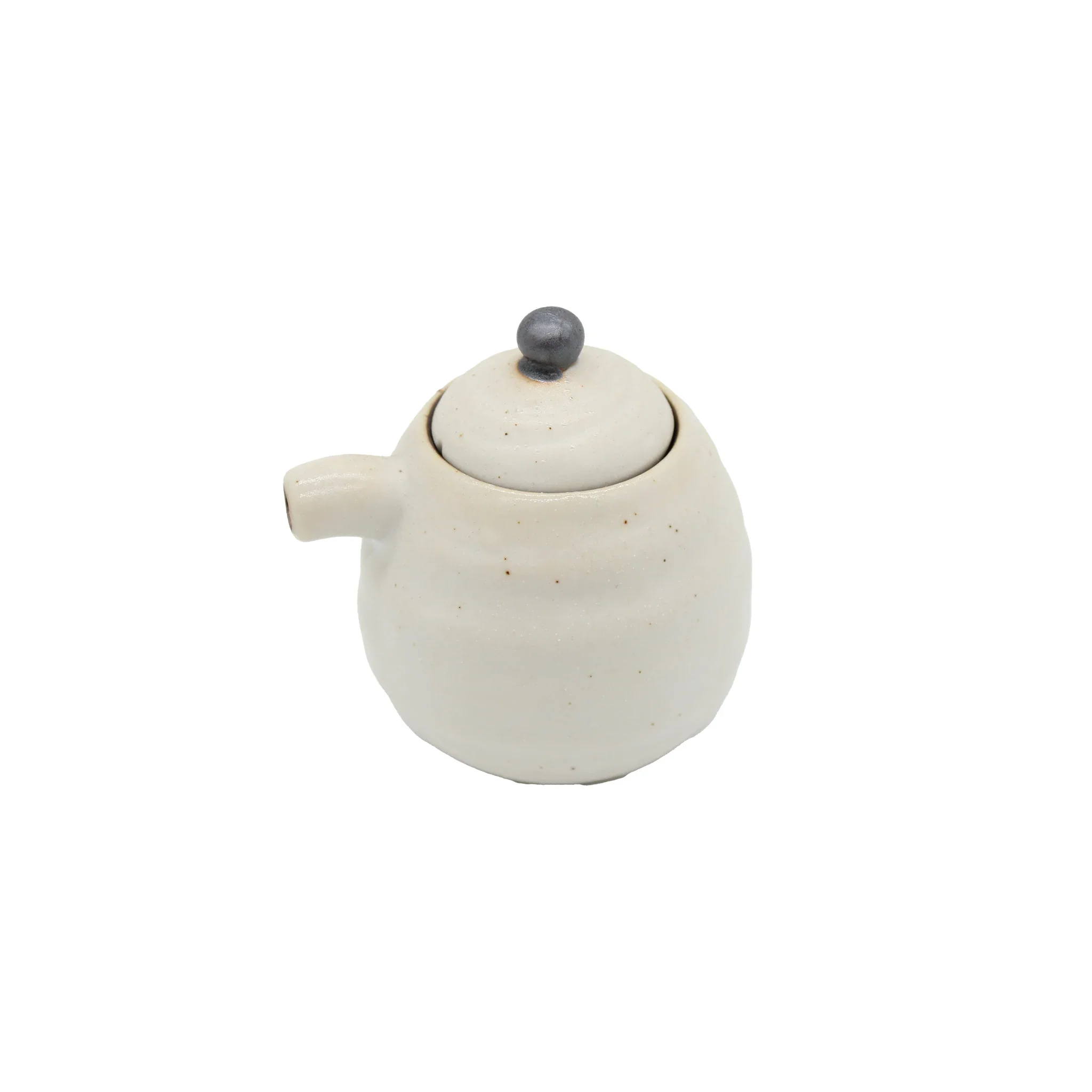 Soy Sauce Serving Pot - White Kohiki - Image 3