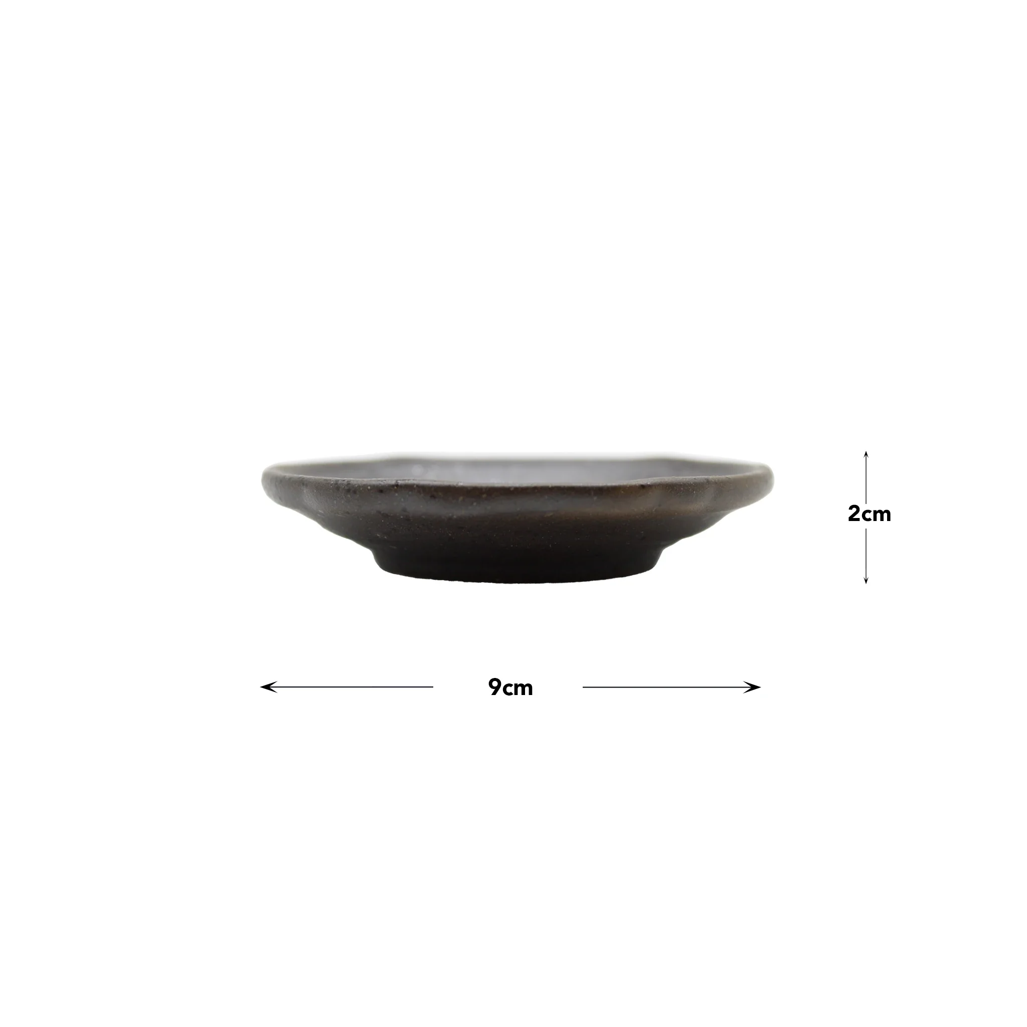 Soy Sauce Dish - Black Iga Vortex - Image 2