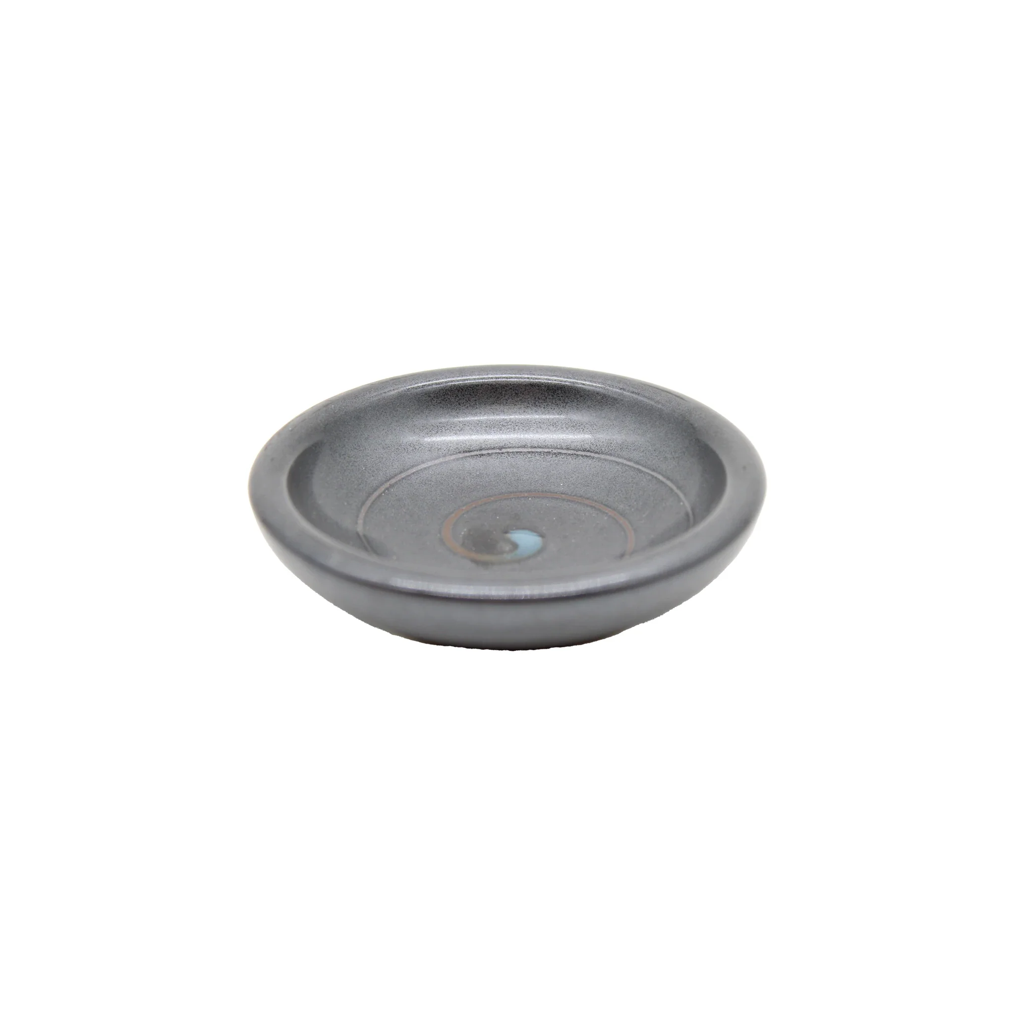 Soy Sauce Dish - Black Vortex