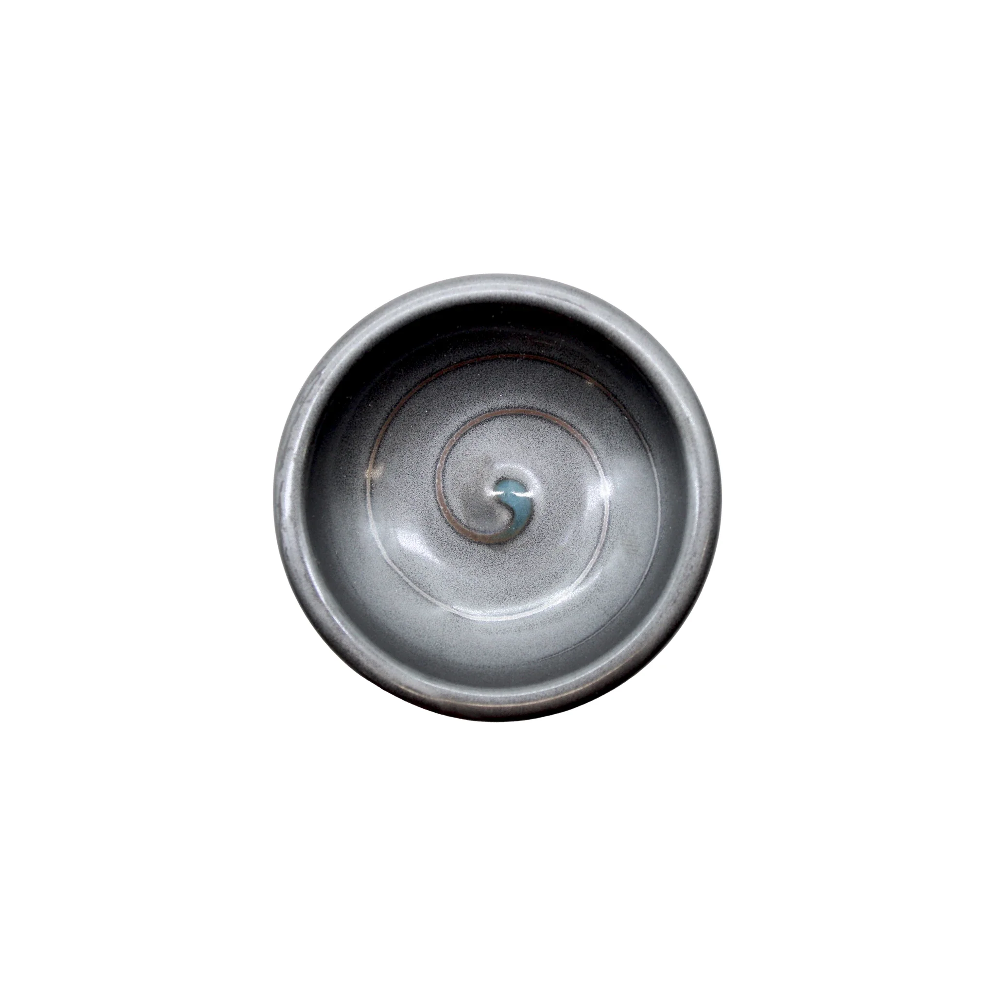Soy Sauce Dish - Black Vortex - Image 2