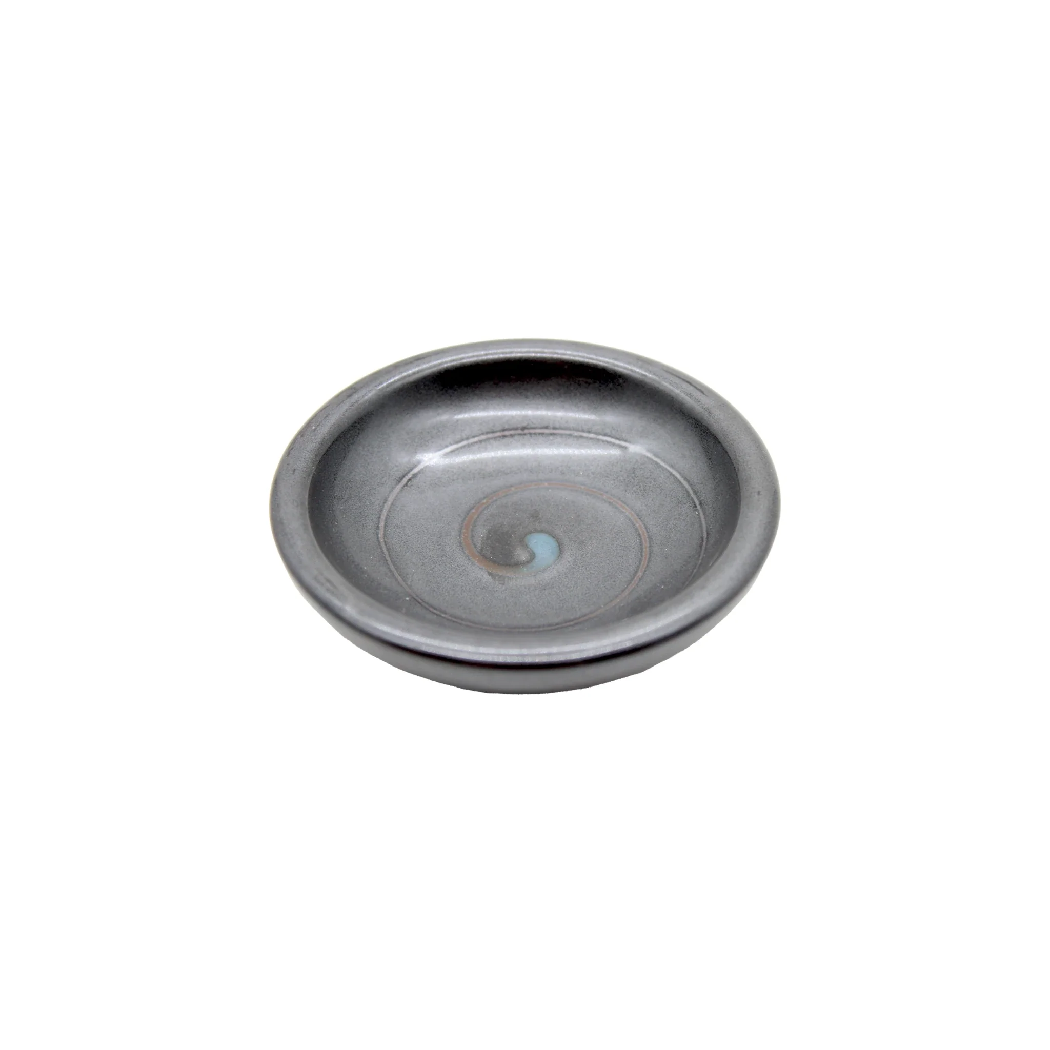 Soy Sauce Dish - Black Vortex - Image 4