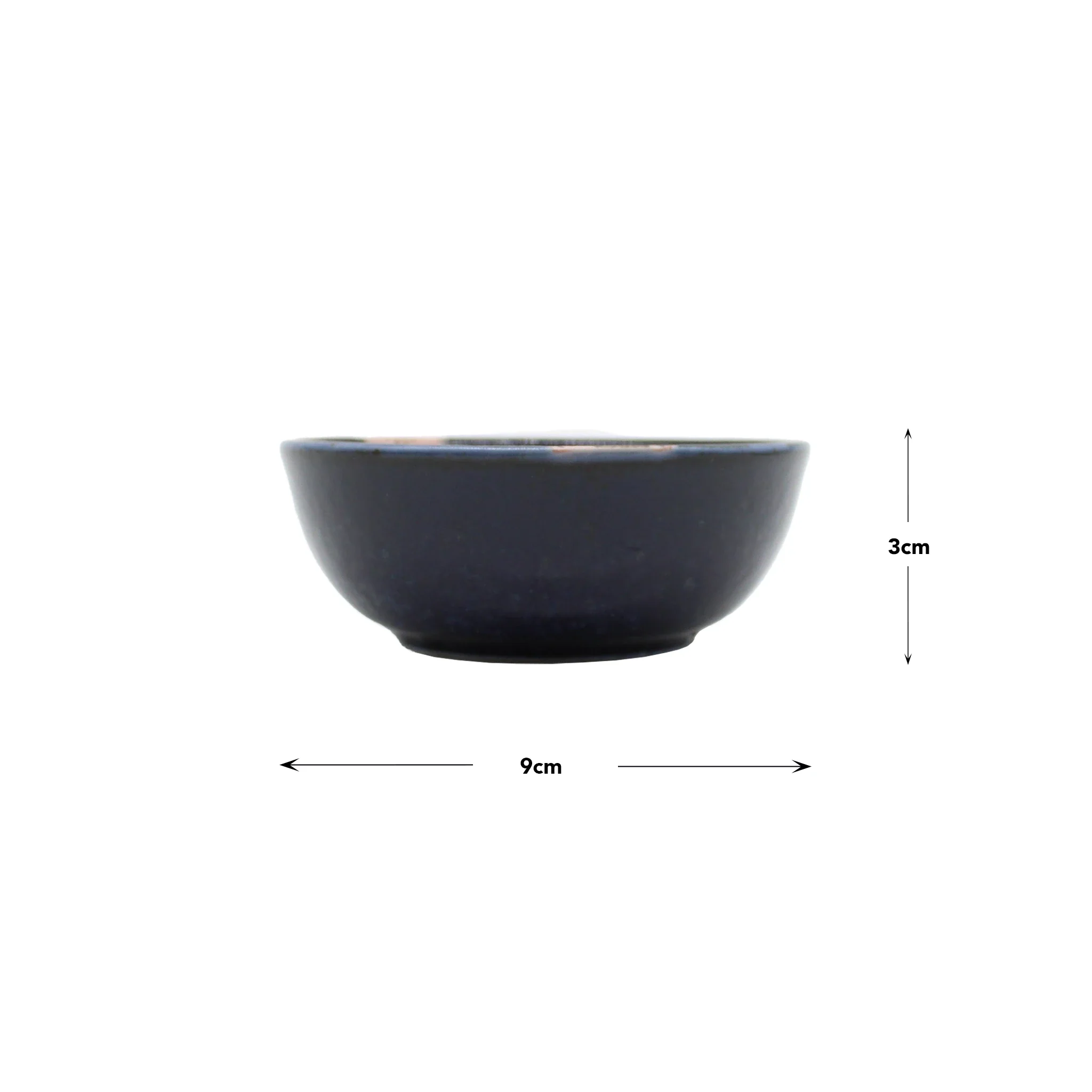 Soy Sauce Dish - Navy & Pink Sakura Blossom - Image 4