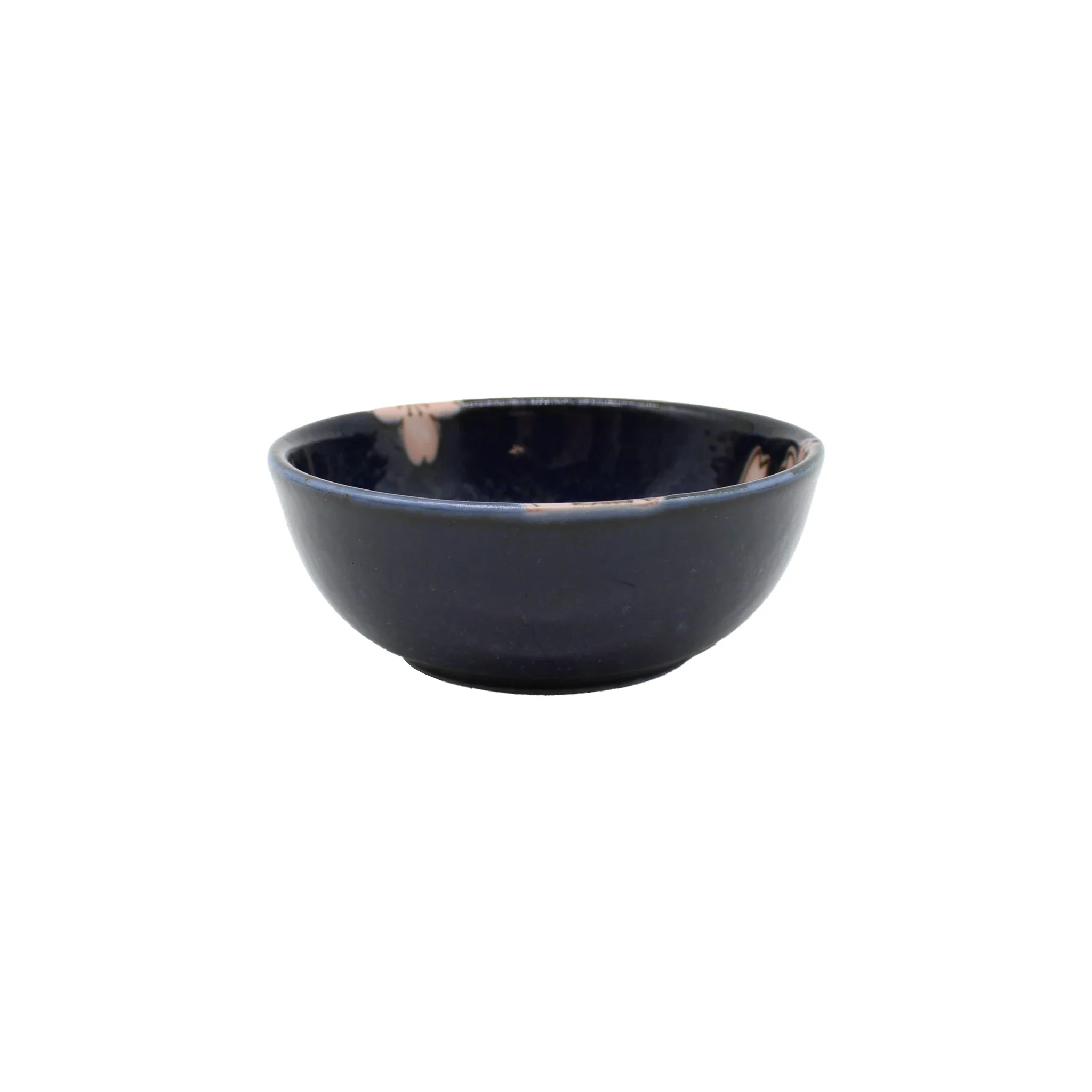 Soy Sauce Dish - Navy & Pink Sakura Blossom - Image 5