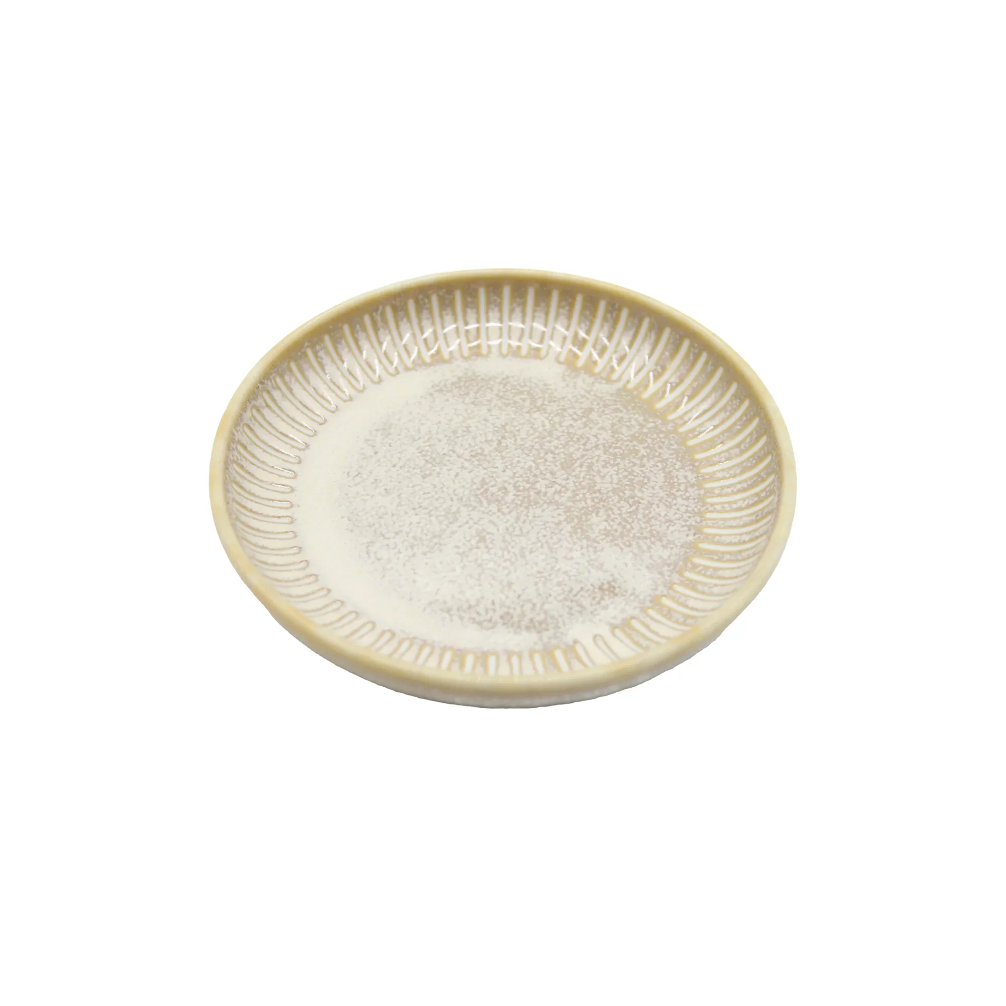 Soy Sauce Dish - Ridged Alabaster - Image 3