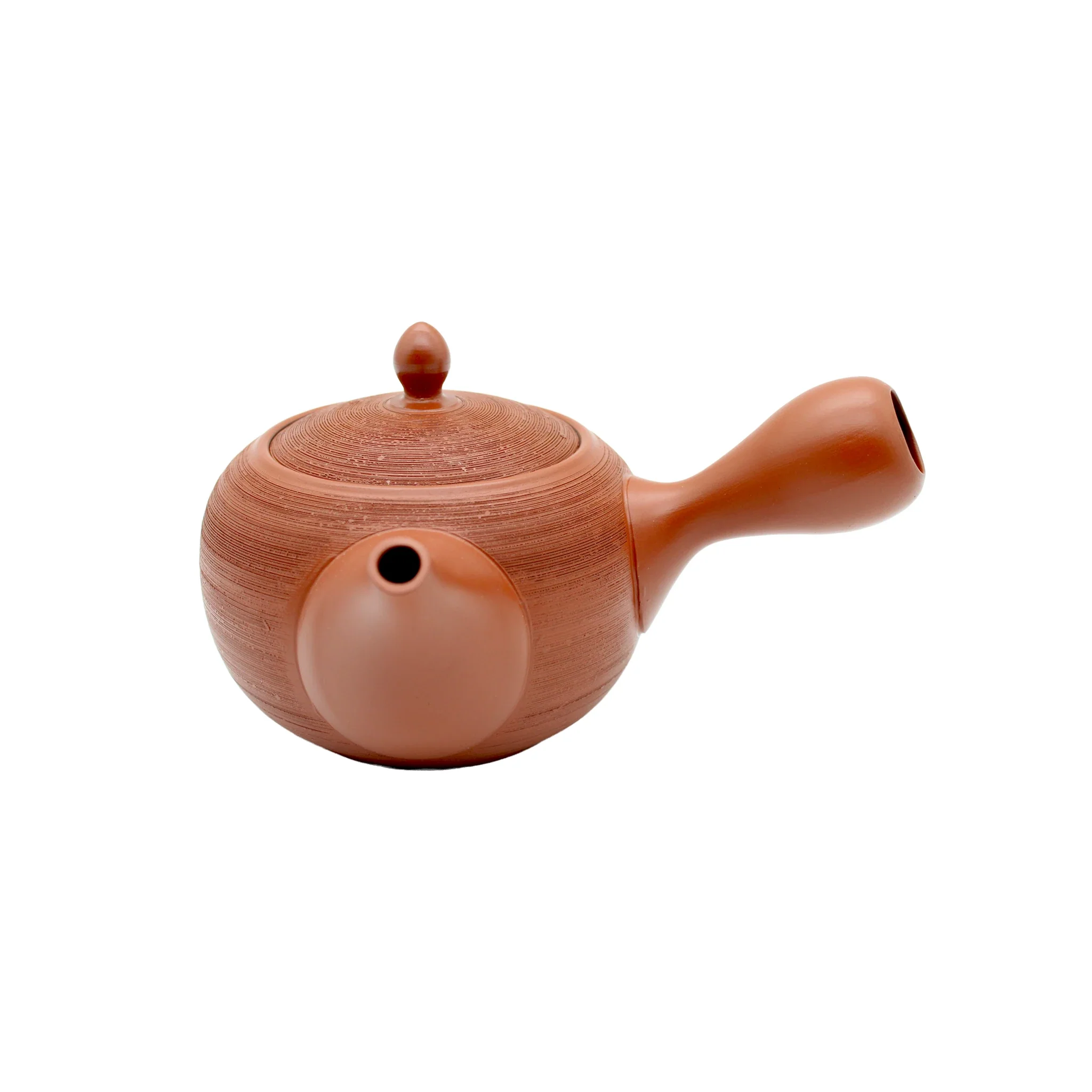 Terracotta Kyusu Yokode Teapot - 620ml - Image 2