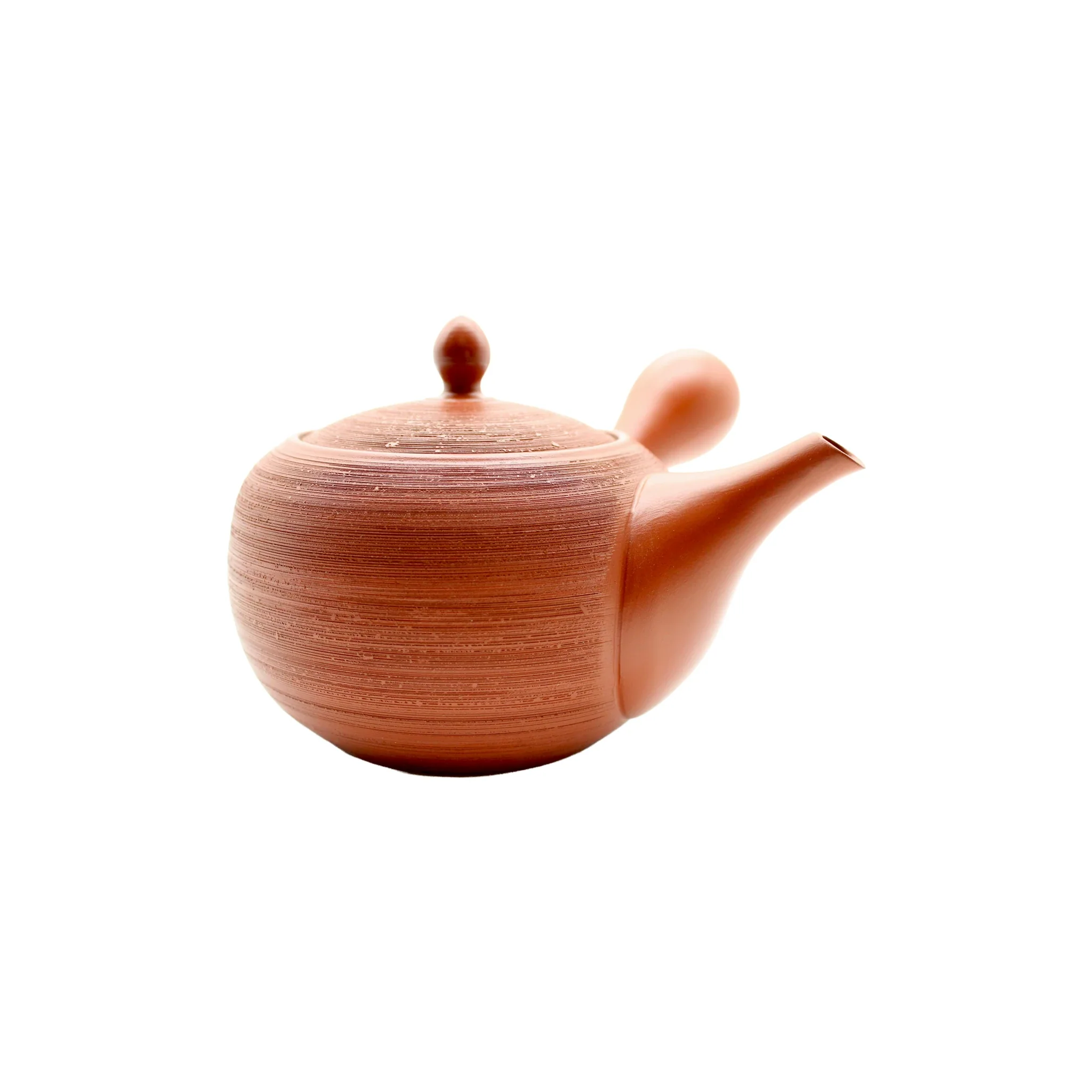 Terracotta Kyusu Yokode Teapot - 620ml - Image 4