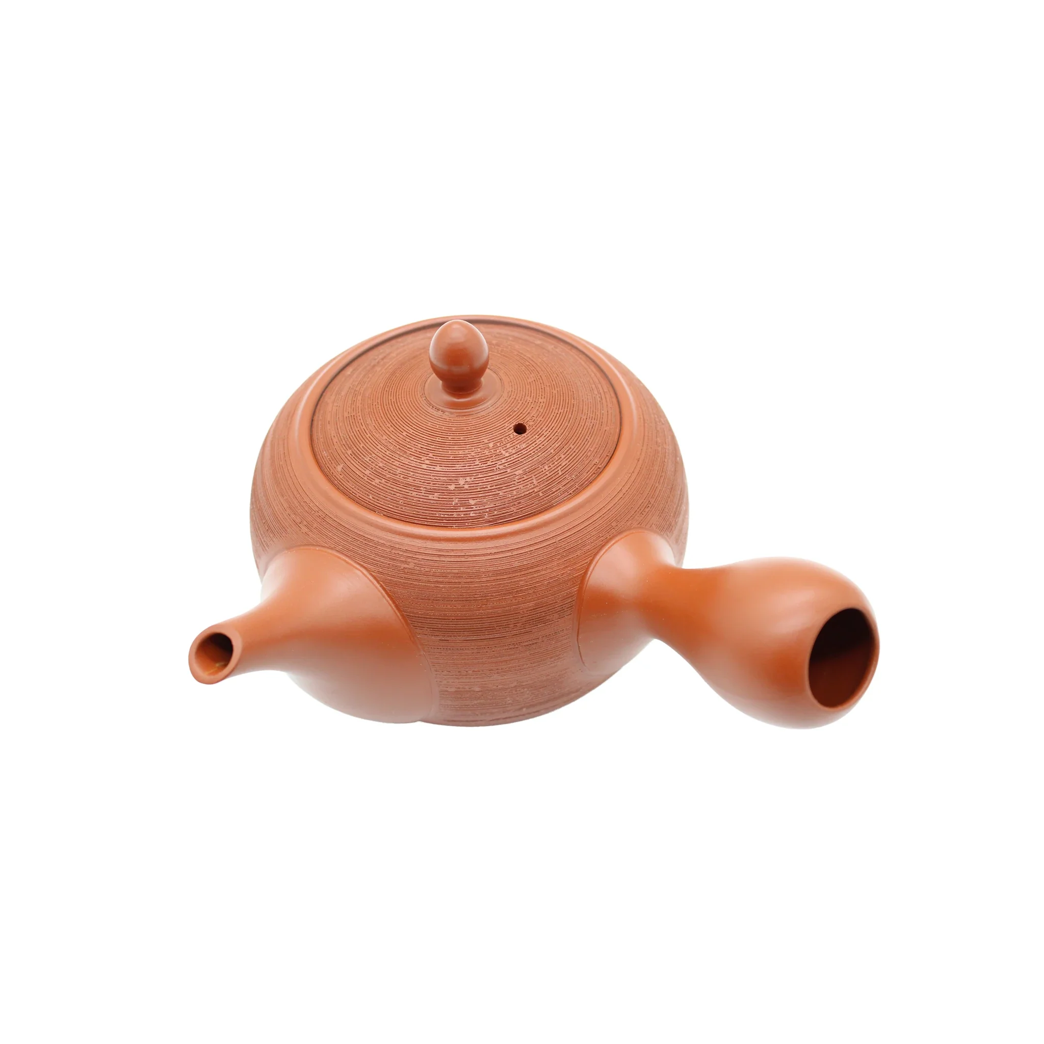 Terracotta Kyusu Yokode Teapot - 620ml - Image 7