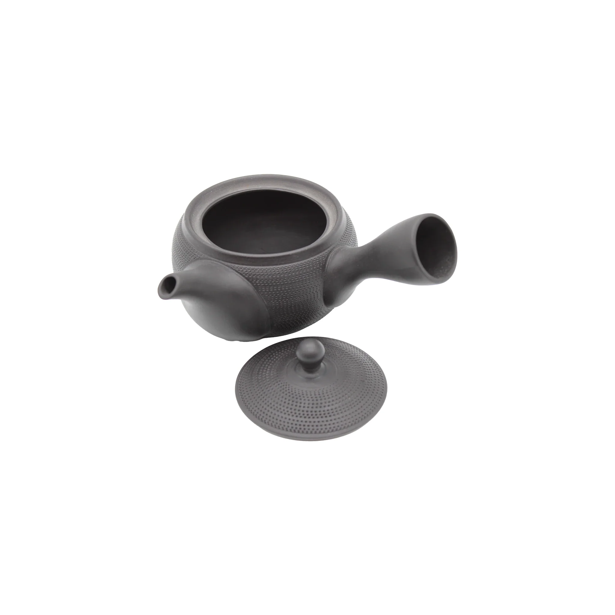 Tosei Tochiri Kyusu Teapot - Black - 300ml - Image 2