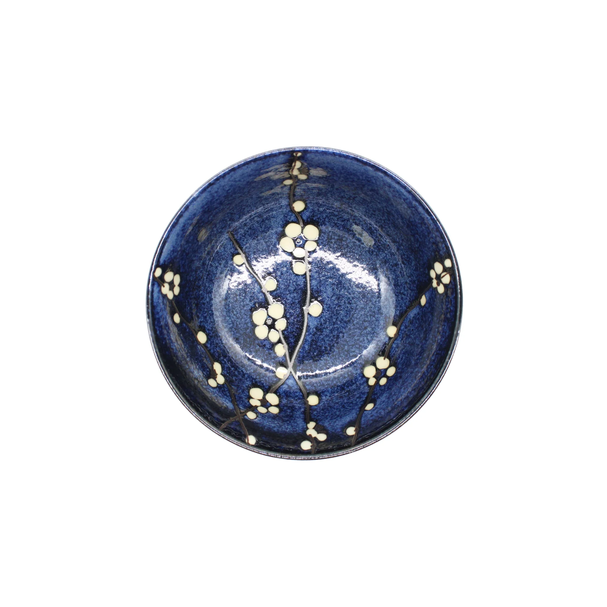 Udon Bowl - Blue Cherry Blossom - Image 2