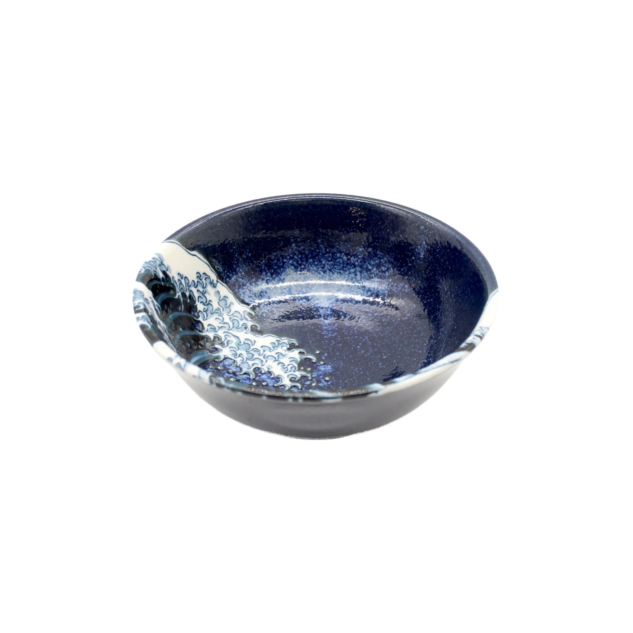 Udon Bowl - Great Wave Design Blue - Image 2