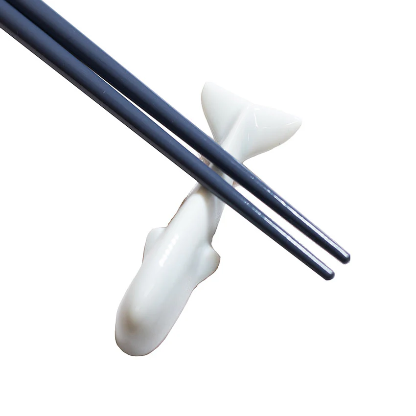 Whale Chopstick Rest - White - Image 3