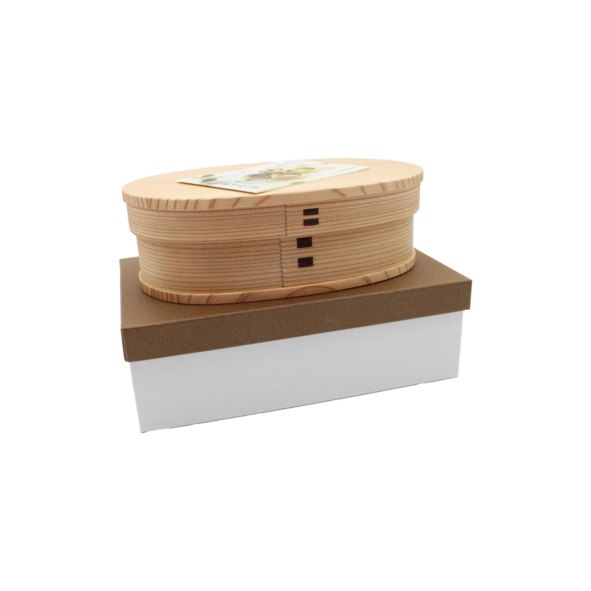 Bento Box - Wood Oval - Image 4