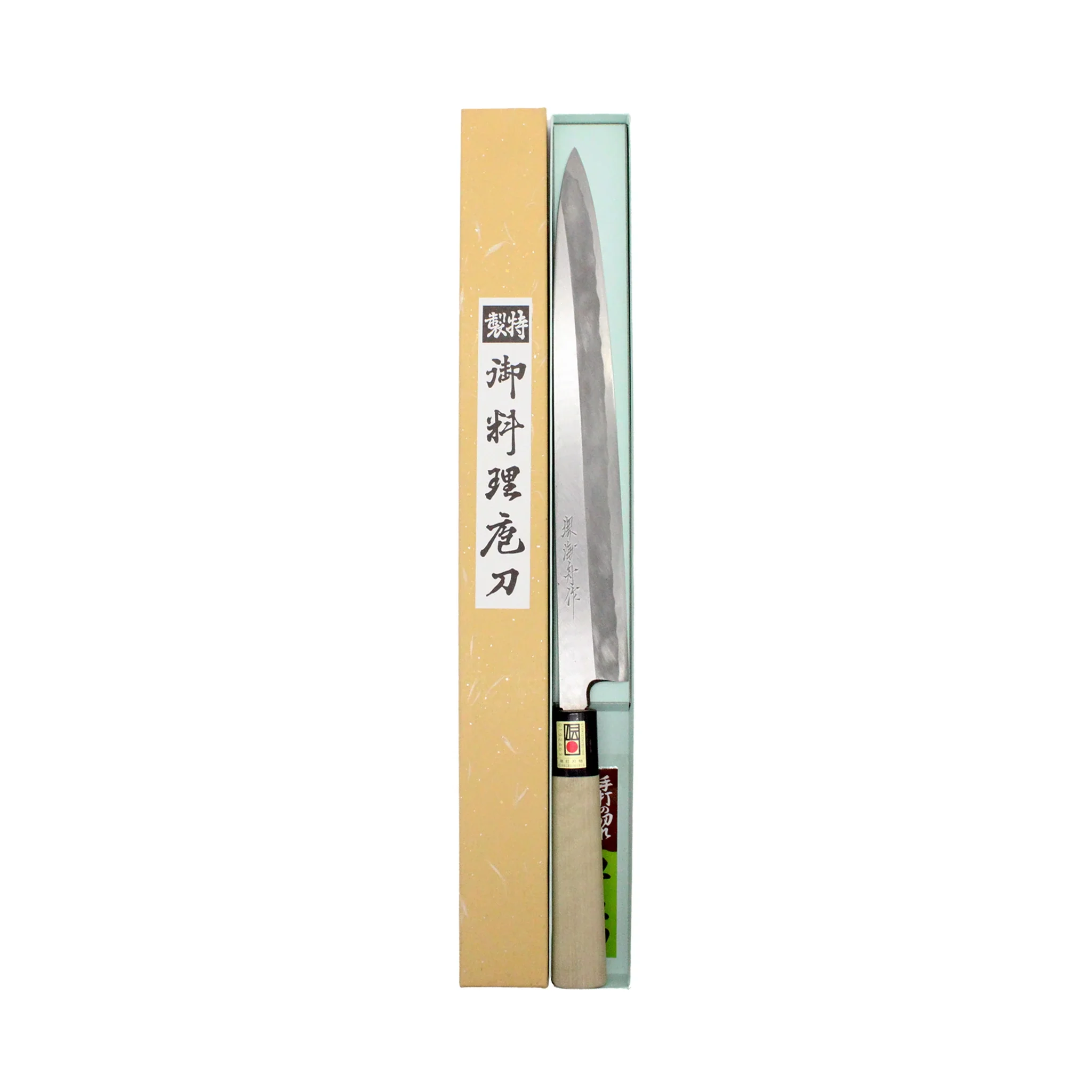 Yanagiba Sashimi Knife Migaki Polished - 300mm - Image 3